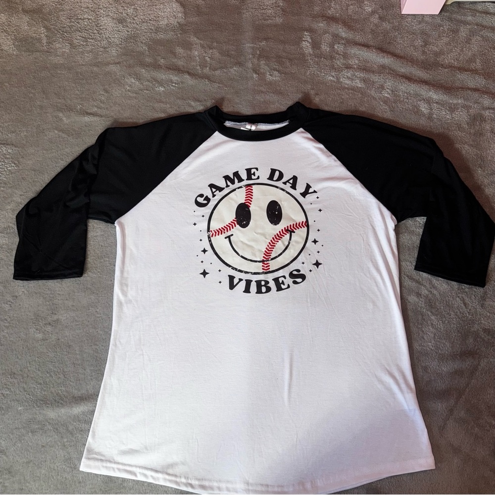 White Polyester Blend Top